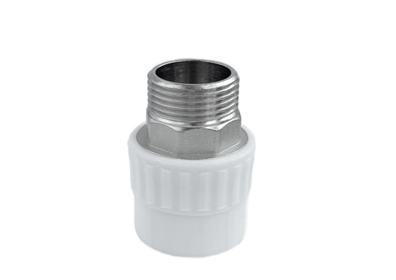 Муфта PP-R бел нап комб Дн32х1 1/4" н/р под ключ VALFEX