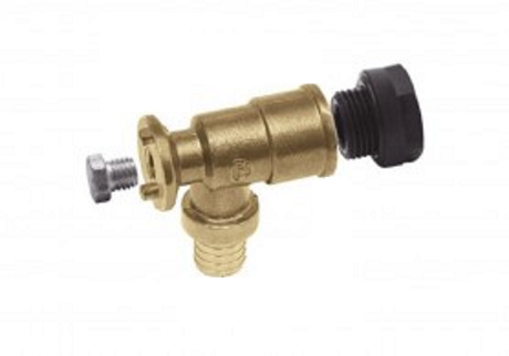 KAN-therm отвод латунный фиксируемый (водорозетка) 18х2,5-1/2''