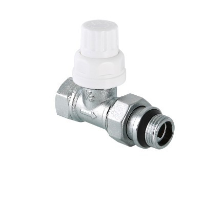 Клапан термостатический для рад. прямой 1/2" (с доп. уплотнением) VT.032.NR