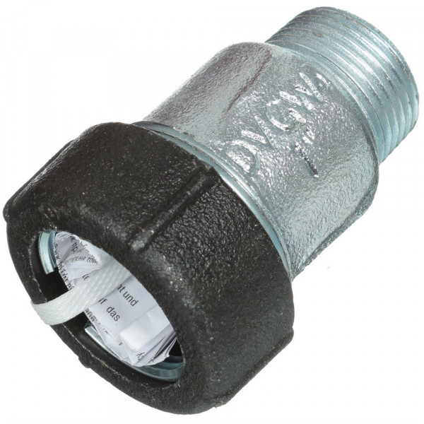 Обжимное соединение для стальной трубы с наружной резьбой 1 1/2" Тип AK Gebo