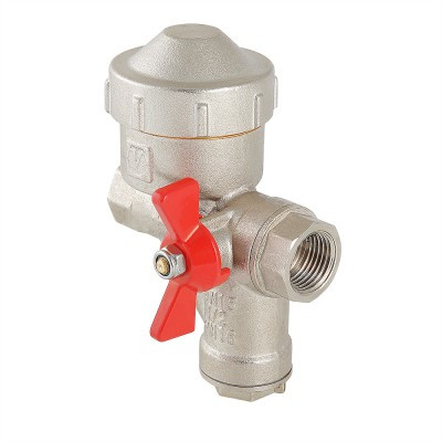 КФРД - Кран шар. со встроенным фильтром и редуктором давления 1/2 в-в правый VT.298.NR.04