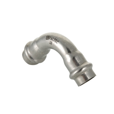 Угольник 90* в/в нерж. сталь 22 пресс Valtec