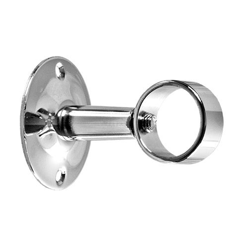 Кронштейн 3/4" d28mm для полотенцесушителей, с кольцом, хром STTDH792