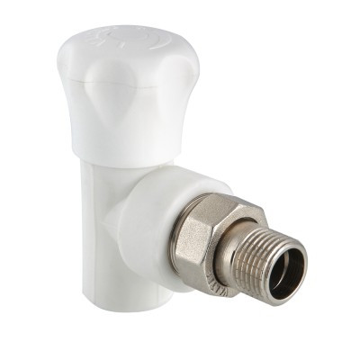 Клапан PPR (вентиль) для подключения радиатора угловой 25х3/4" VTp.718.V