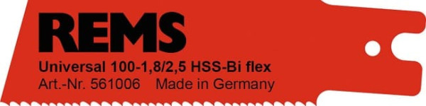 Полотно для металла длина 100мм(5шт.) Rems 561006_R05