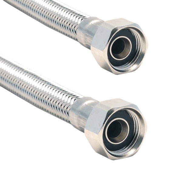 Подводка гиб. д/воды 1/2" 30см в/в Tucai