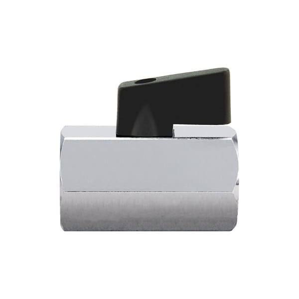 Кран шаровой mini ду 20, ВР-ВР, ручка-флажок черн. арт. 125 ITAP