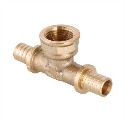 Тройник с переходом на внутреннюю резьбу 16x1/2"x16 VTm.432.G