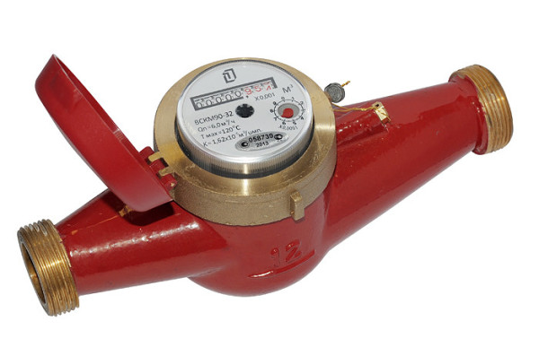 ВСКМ 90-32, счетчик холодной и горячей воды с комплектом присоединителей