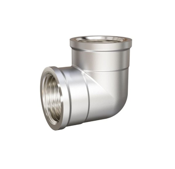 Угол 90 гр LD Pride DN20 (3/4") ВР/ВР латунь никель
