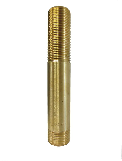 Сгон 1/2" х 200 ЛАТУНЬ  GF ИТАЛИЯ