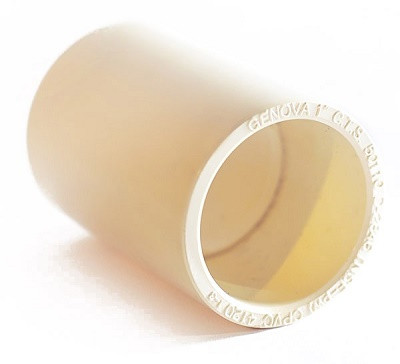 Муфта ХПВХ 1/2" (КВ-КВ) Genova