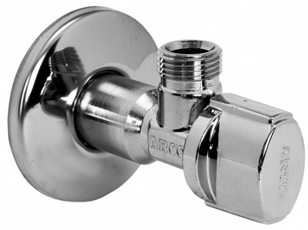 Кран шар.угловой НР хром 1/2"х3/8" ARCO А-80 NOV21