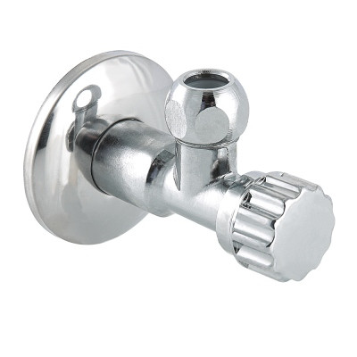 Кран шаровой угловой для подключения 1/2"х М10 VT.281.N