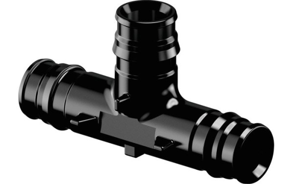 Тройник равнопроходной Q&E PPSU для труб PEX 25-25-25, Usystems 1135723