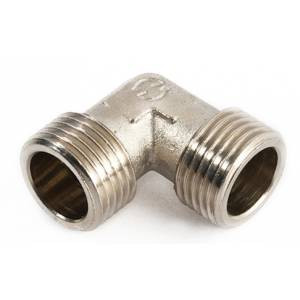 Уголок 1/2" н/н  GF никель ИТАЛИЯ