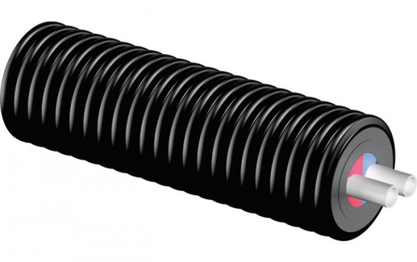 Труба Ecoflex VARIA TWIN 25x2,3/140 PN6 (200 метров), Uponor 1018238