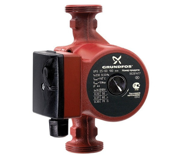 Насос циркул мокрый ротор UPS 25-50 180 1x230V