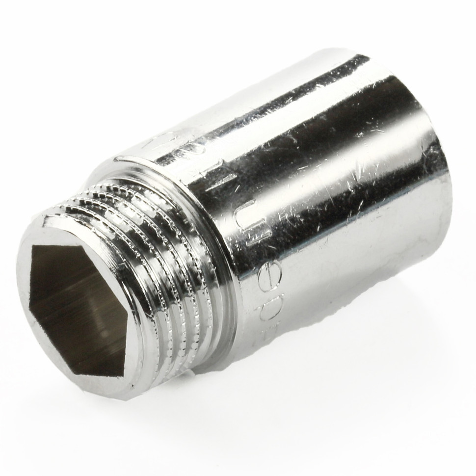 Удлинительная гайка 1/2" х 80  хром GF ИТАЛИЯ