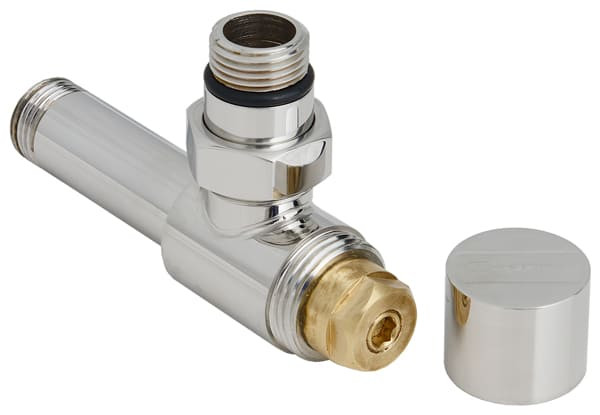 Вентиль угловой (под шестигранник) G 1/2" НР х G 1/2" НР Сунержа