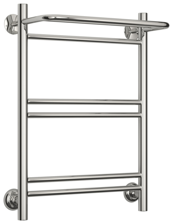 Полотенцесушитель СТИЛЬЕ "Версия-Н1" 600х400 (Полка+1+2+2) П16