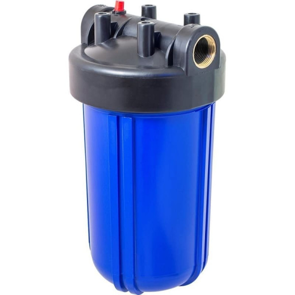 Корпус фильтра пластик непрозрачный 1" м/м Big Blue 10" Unicorn FHBB 10