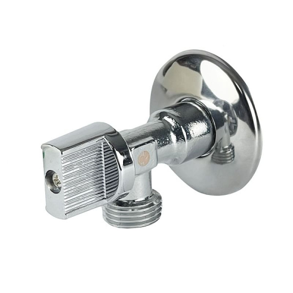 Кран угловой шар. удлинен. для подкл. с/т приборов 1/2"х1/2" VALFEX