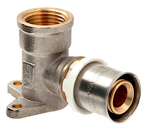 Водорозетка пресс с переходом на внутр.резьбу 20х1/2" VTm.254.N