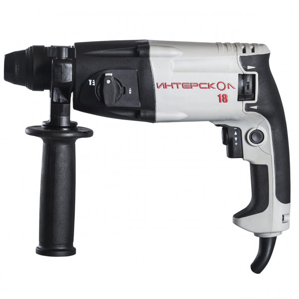 Перфоратор  450Вт, SDS-plus, 2реж, 0-1650об/мин, 0-7500уд/м, 1,2Дж, р-с, до18мм