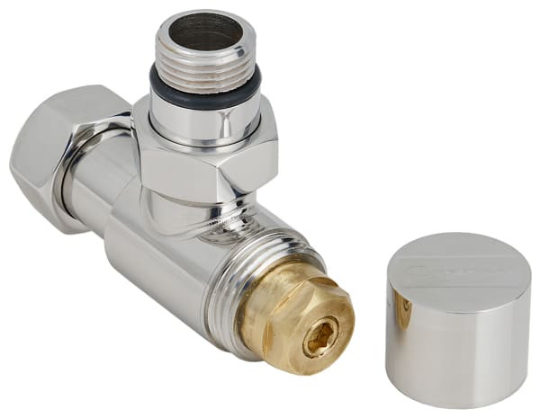 Вентиль угловой (под шестигранник) G 1/2" НР х G 3/4" НГ Сунержа