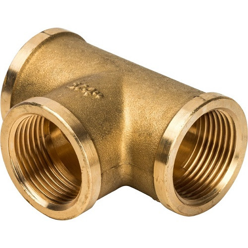 Тройник 3/4" ВВ STOUT