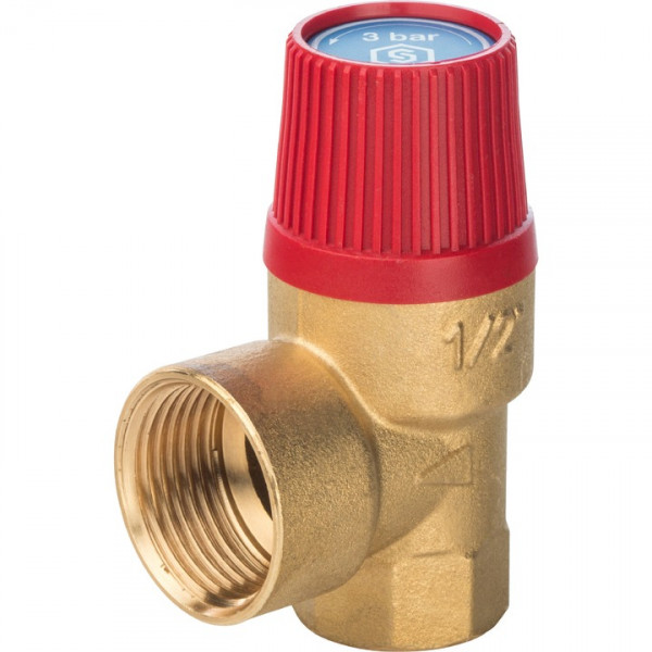 Клапан предохранительный 30 x 1/2 3,0bar STOUT