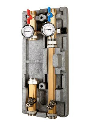 Насосный модуль с байпасом 1 1/4" в теплоизоляции VT.VAR11.G VARIMIX