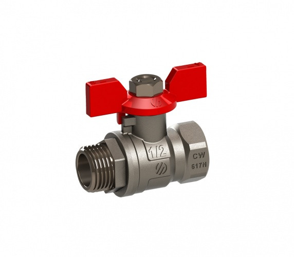 Кран шаровый Н/В "бабочка" ник.1" ARCO SENA RHМ18/153605