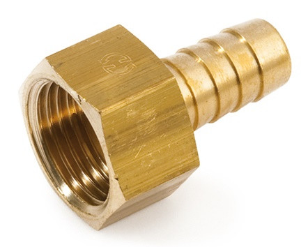 Штуцер 1/2" - 14 г/ш  ЛАТУНЬ  GF ИТАЛИЯ