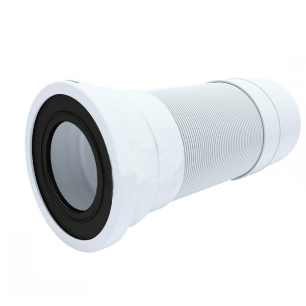 Удлинитель гибкий для унитаза выпуск 110мм (310-840мм)