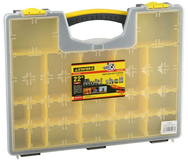 Пластмассовый ящик для инструмента STAYER MULTYSHEL, 22" 2-38032