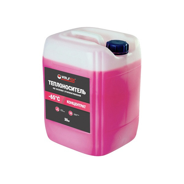 Теплоноситель -65 (на основе этиленгликоля) 10 кг. Valfex