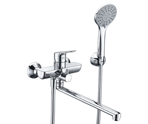 Lippe 4502L Смеситель для ванны с длинным поворотным изливом WasserKraft