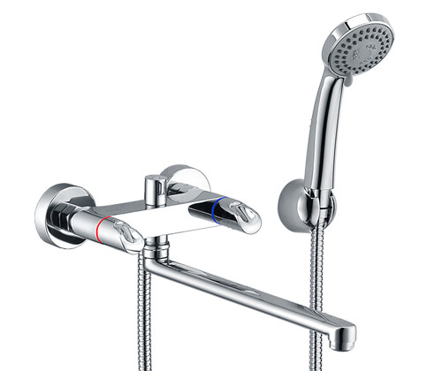 Lossa 1202L Смеситель для ванны с длинным изливом WasserKraft