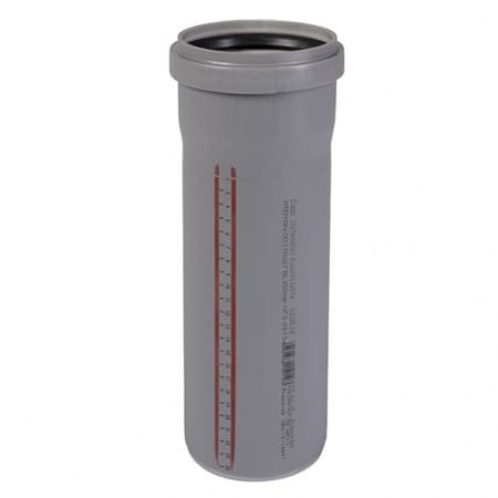 Труба канализационная HTEM однораструбная 110х750мм Ostendorf