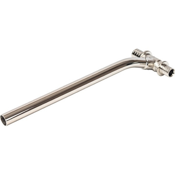 Трубка для подкл-я радиатора, Т-образная 20/15/16 для труб из сшитого полиэтилена аксиальный Stout