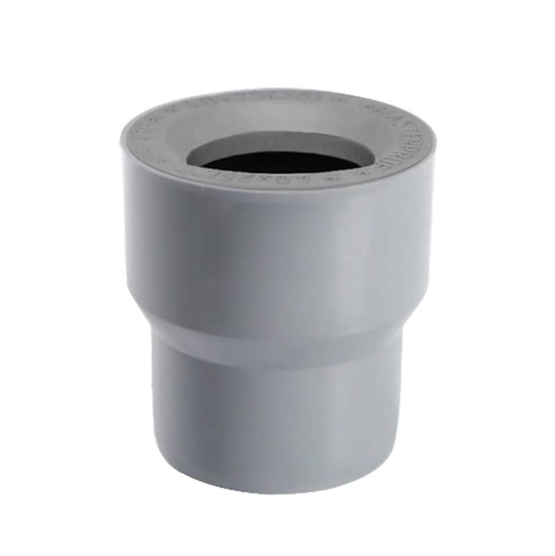 Переход PP-H на чугун сер б/н Дн50х75 с/манжетой  VALFEX 23050075М