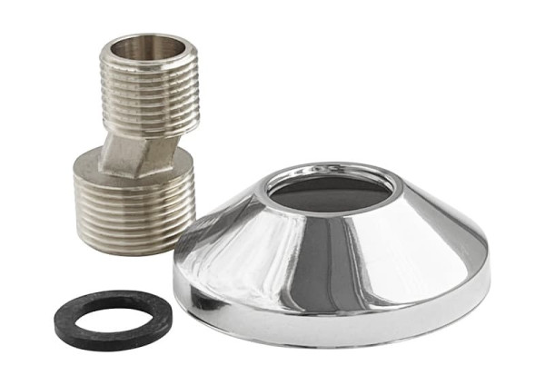 Эксцентрик с декоративной чашкой никелевое покрытие 3/4"х1/2" VALFEX