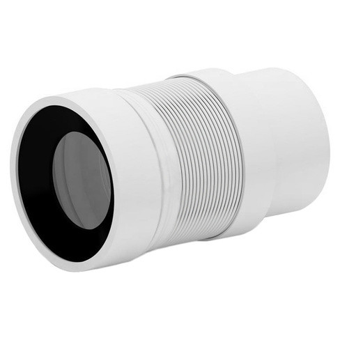 Удлинитель гибкий для унитаза выпуск 110 мм (190-370мм) АНИ Пласт K821R