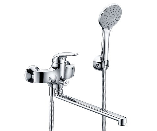 Rossel 2802L Смеситель для ванны с длинным изливом WasserKraft