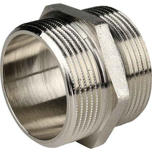 Ниппель никелированный 1 1/2" STOUT