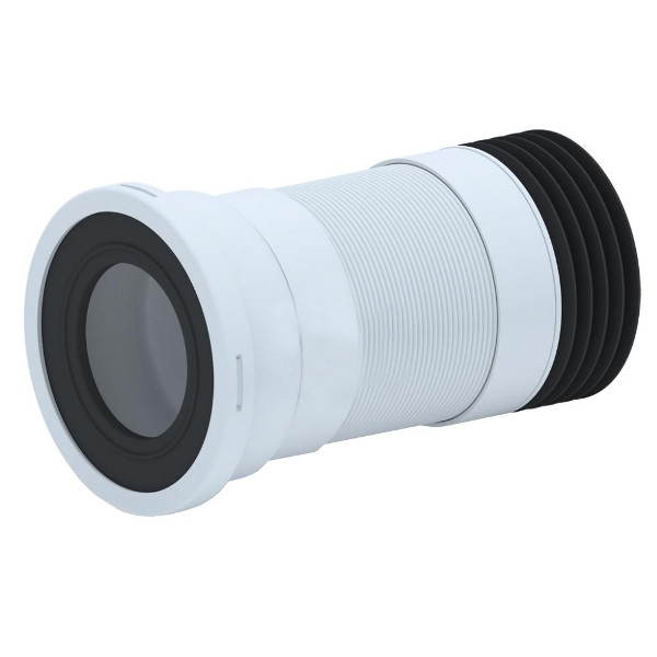 Удлинитель гибкий для унитаза (280-550мм)