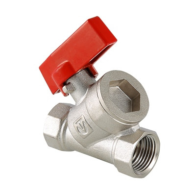 Кран шаровой с цельным корпусом 1/2" VT.290.N