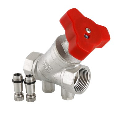 Клапан балансировочный ручной 1/2" Kvs=2,8 VT.054.NLF.04